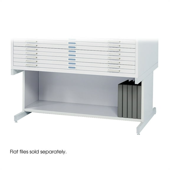 Safco Open 20"H Base for 4986 and 4996 Flat File Cabinets in White