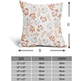 thumbnail image 2 of Fall Leaf and Pumpkin Pillow Covers 18x18 Inch Autumn Maple Leaf Thanksgiving Linen Decorative Throw Pillow Case Cushion Cover Set of 2 for Bedroom Sofa Living Room Couch Chair, 2 of 6