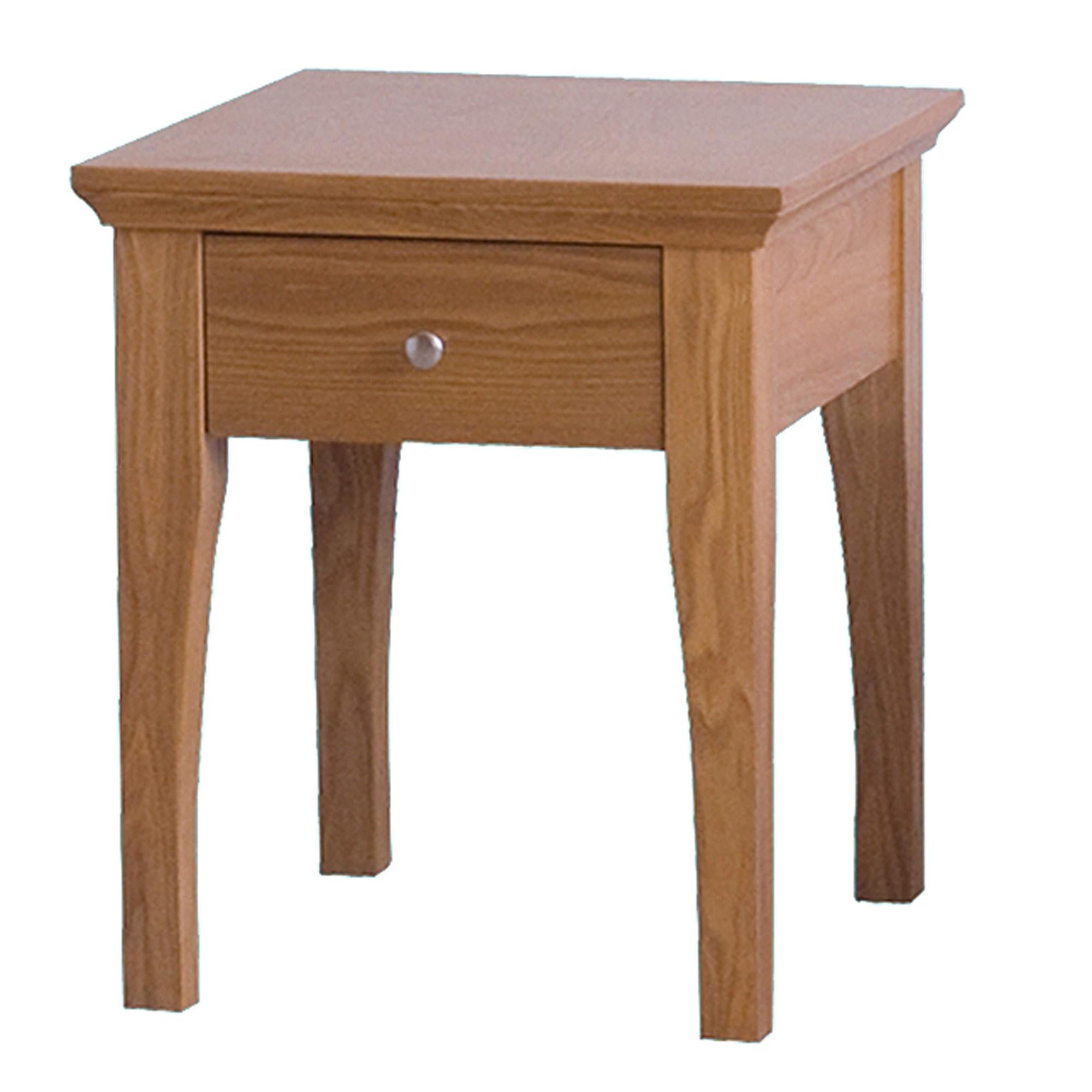 Fraser End Table 1 DrawerFinishOak