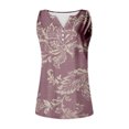 thumbnail image 4 of Button Up Tank Tops For Women Short Sleeve Top For Women Flowy Tank Tops For Women Boxy Tank Tops For Women Businesscasual Tops For Women T-Shirt For Women Casual Summer Colorful Summer Tops, 4 of 5