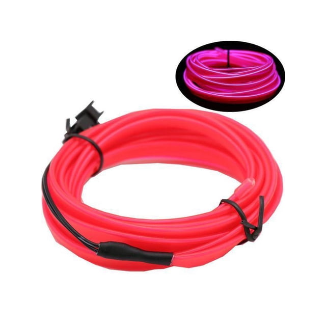 12V LED Car Interior Decorative Atmosphere Glow Wire Light Strip