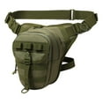 thumbnail image 1 of koolsoo Sac de Jambe Tombante Réglable pour Cyclisme Extérieur Sac de Voyage Décontracté Sac à Bandoulière Vert, 1 of 9
