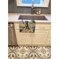 thumbnail image 2 of Wirehaired Pointing Griffon Spring Path Kitchen Towel, 2 of 5