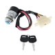 thumbnail image 3 of Cerradura de Interruptor de Cilindro de Encendido Universal + 2 Llaves de 4 Posiciones para Camión de Automóvil , Plata DYNWAVEMX Llave de Encendido Cerradura del Interruptor, 3 of 8
