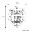 thumbnail image 2 of Rolilink Stopwatch,Metal Stop Watch for Sports Waterproof Stopwatches Timer for Sports and Competitions, 2 of 6