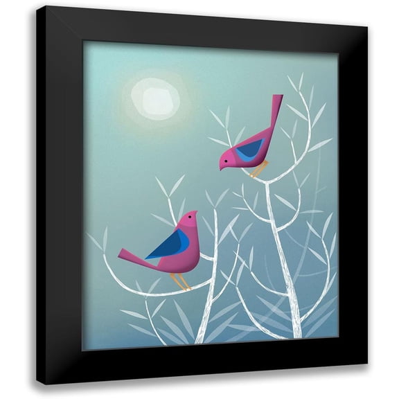 Theodore, James 12x14 Black Modern Framed Museum Art Print Titled - Harmony