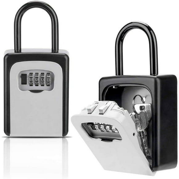 EIGTHTAIL Key Lock Box Outside Waterproof Security 4 Digit Combination Lockbox.‘