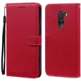 thumbnail image 1 of For Xiaomi Pocophone F1 Case Shockproof Wallet Flip Case For Poco F1 Cover Xiaomi Mi Poco Phone F1 Poko F1 PocoF1 Phone Cases Dark Red Pocophone F1-Poco F1, 1 of 6