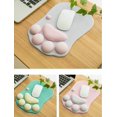 thumbnail image 3 of Hweilai Cat Paw Design Mouse Pad Wrist Support Comfortable for Computer Mac Laptop, 3 of 5