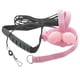 thumbnail image 4 of Arnés y correa para pájaros, cuerda de entrenamiento antimordida voladora ajustable para loros gris affricano - Rosa 7mm Colco Cuerda de correa de arnés para pájaros pequeños, 4 of 8
