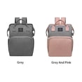 thumbnail image 5 of Diaper Bag Backpack, Tntants 6 in 1 Large Diaper Baby Bag with Changing Station for Boys Girl, Waterproof Baby Diaper Bags for Travel with Insulated Milk Bottle Pocket, 5 of 8