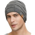 thumbnail image 2 of ER Bufanda cálida de invierno para hombre, gorro tejido con cuello europeo y americano s Excelente Rendimiento, 2 of 5
