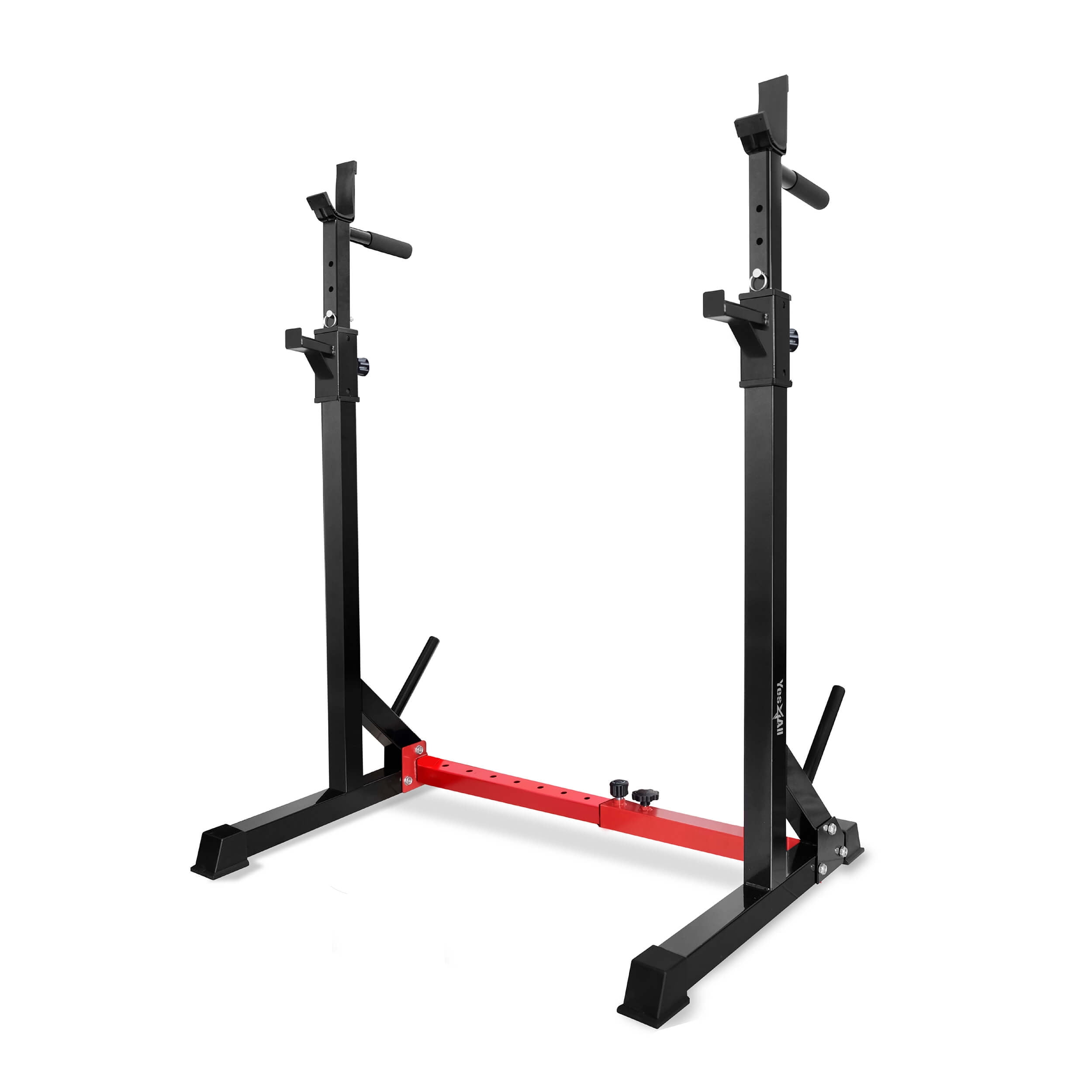 Yes4All Adjustable Barbell Squat Rack – Standard and Premium Options ...