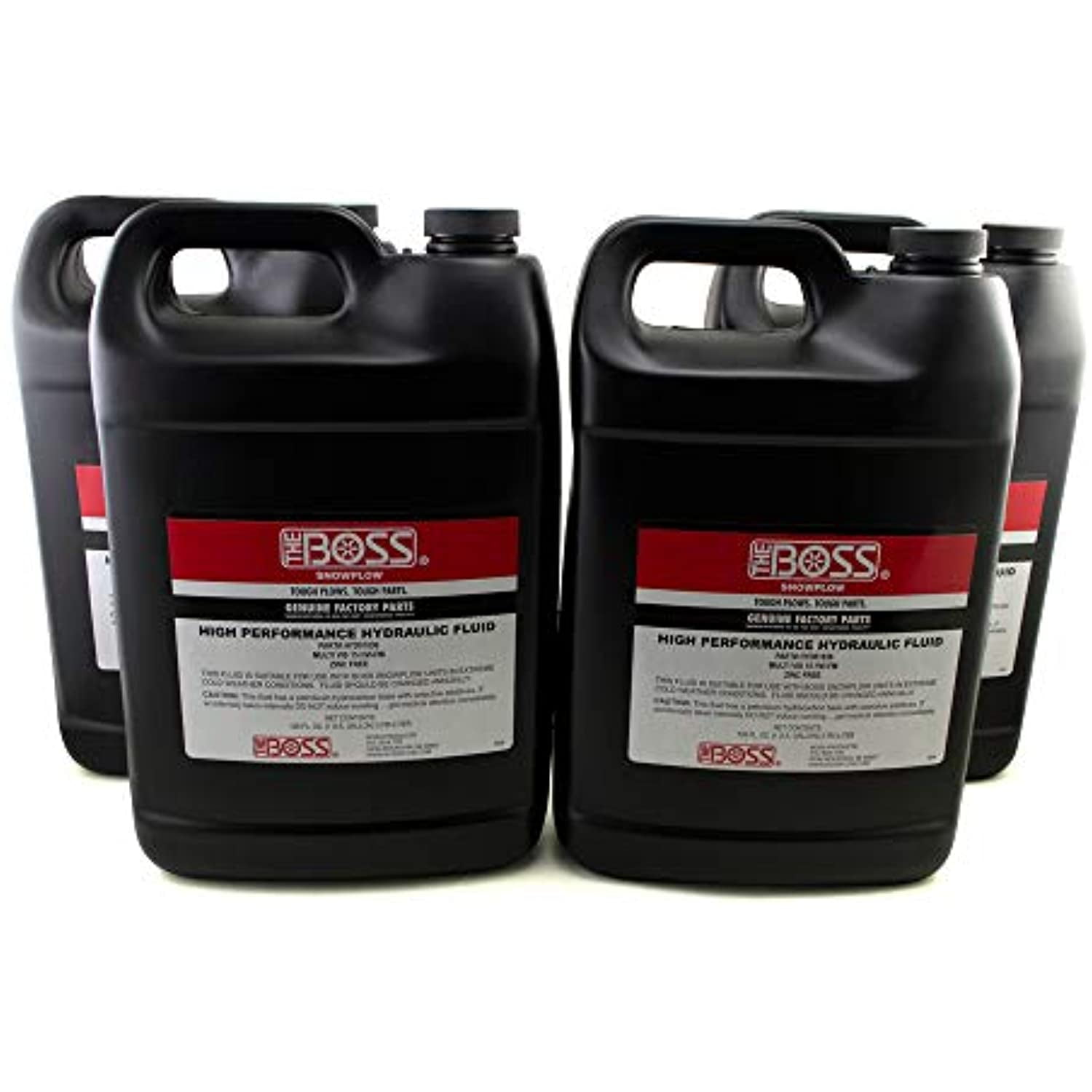 BOSS Snow Plow Hydraulic Fluid Oil 1 Case of 4 Gallons HYD01836