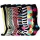 thumbnail image 2 of Calcetines de compresión Prolriy para mujer, hombre, unisex, 7 pares, deportivos, multicolor, tallas L-XL, 2 of 8