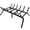 24 inch, variant on 21 Inch Heavy Duty Cast Iron Fireplace Grate Log Holder