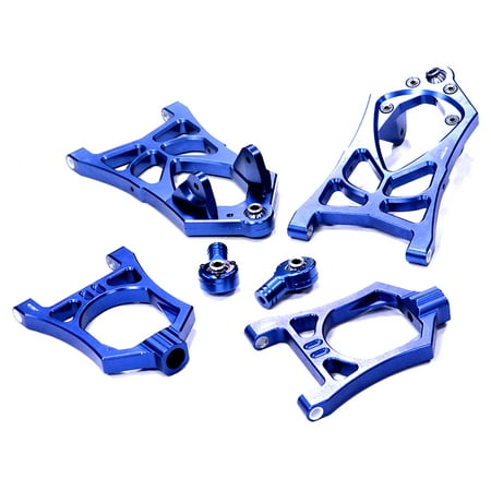 - Integy RC Toy Model Hop-ups BAJ208BLUE Billet Machined Type IV Front Suspension Arm Set for HPI Baja 5B, 5B2.0, 5T, 5SC