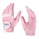 thumbnail image 2 of Par de guantes DYNWAVEMX para golf deportivos transpirables anti-elásticos junior S Rosa Blanco, 2 of 8