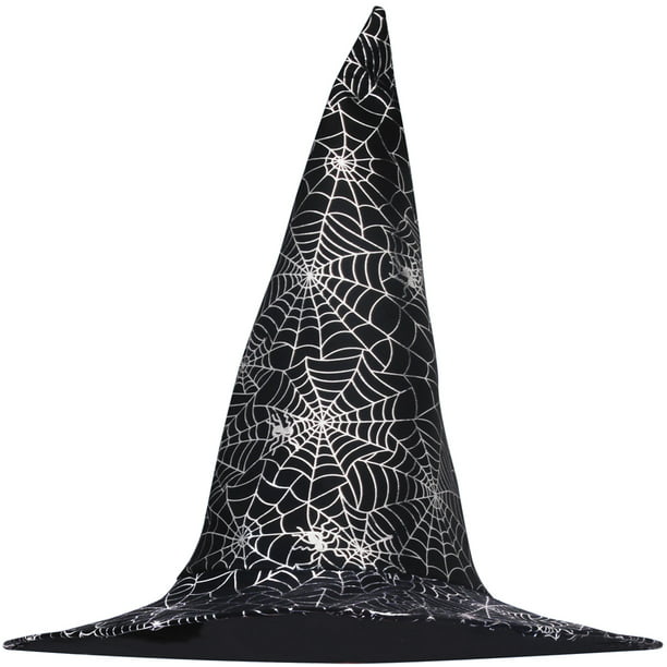 Loftus Halloween Spider Web Witch Costume Hat, Black, One Size ...