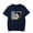 Navy, variant on gulongbao Mon Laferte Autopoietica Tour Streetwear Short Sleeve Crewneck T-Shirt - Black, Medium | 100% Cotton