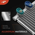 thumbnail image 2 of A-Premium Air Conditioning A/C Condenser Compatible with Toyota Camry 2007-2011, Avalon 2005-2012, Venza 2009-2016 & Lexus ES350 2007-2012, Replace# 3396, 8846006210, 2 of 8