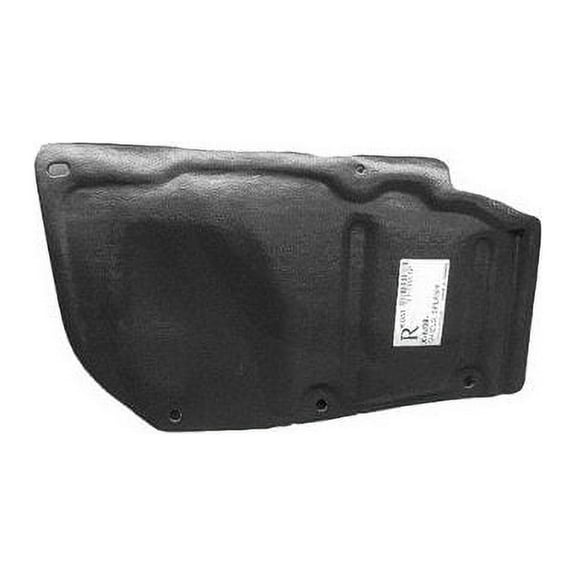 Right Passenger Side Undercar Shield - Compatible with 2010 - 2015 Toyota Prius 2011 2012 2013 2014
