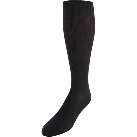 Jefferies Socks  Ribbed Dress Over the Calf Socks (Best Men's Over The Calf Dress Socks)