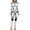 Light Gray, variant on HXWCHs Women's Futuristic Skeleton Robot Graphic Full Body Jumpsuit Halloween with 3D Print Design and Back Zipper XXXXL Light Gray