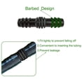 thumbnail image 3 of 20-Pack - Irrigation Fittings Coupling for 1/2" Drip Tubing - Barbed Connectors (Fits Most Brands, Rain Bird 16mm .520 ID and Compatible Drip or Sprinkler Systems), 3 of 5