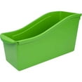 thumbnail image 3 of Storex Large Plastic Book Bin, Kids' Paper Storage, Green, 6-Pack, 3 of 4