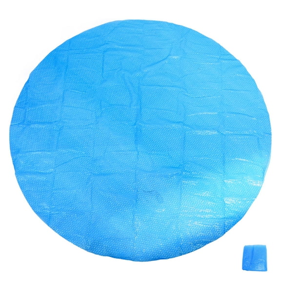 LABSERRON Thermal Insulation Swimming Pool Insulation Bubble Cover Blue LDPE 1Set