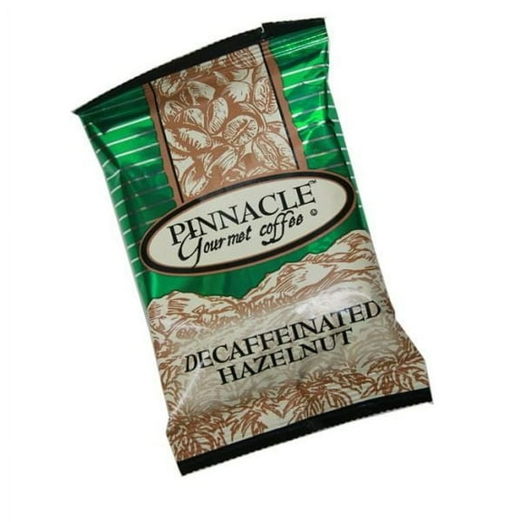 Pinnacle Hazelnut Decaf Ground Coffee (24-2.25 oz bags)