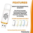 thumbnail image 2 of Unidades flash USB Paintechz personalizadas de 8 GB a granel, paquete de 50 con logotipo, 2 of 6