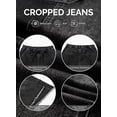 thumbnail image 5 of DOKOTOO Women's Wide Leg Jeans High Waisted Baggy Jeans for Women Stretchy Denim Pants with Drawstring and Big Pockets (Plus Sizes Available), 5 of 8