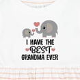 thumbnail image 4 of Inktastic Grandkids Best Grandma Ever Girls Baby Dress, 4 of 5