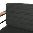 thumbnail image 2 of Negley Aluminum Outdoor 7 Seater Chat Set with Fire Pit, Black, Natural, and Dark Gray, 2 of 13