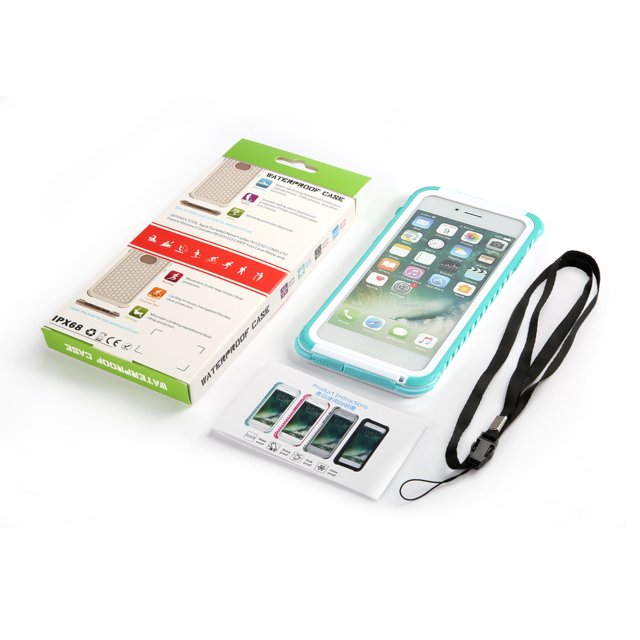 Étui Imperméable 5.5 Pouces Antichoc Anti-Poussière Robuste pour IPhone7 Plus