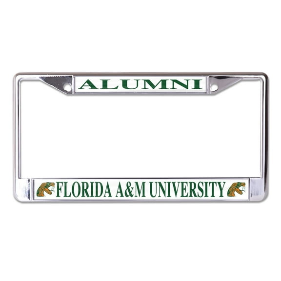 Florida A&M Alumni Chrome License Plate Frame