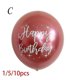 thumbnail image 3 of 1pc/5pc/10pc Party 12inch Metal Globos Decor Balloon Metallic Latex Birthday Happy Birthday, 3 of 5