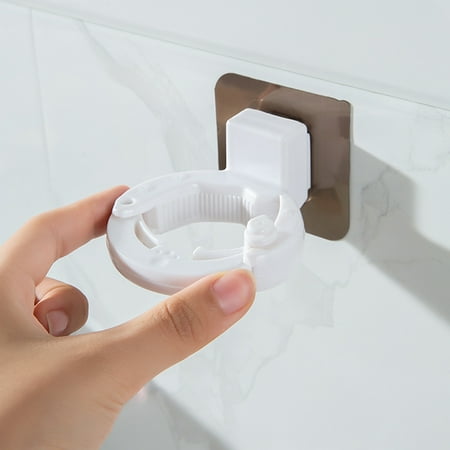 

Xunyuan Bottle Rack Hook Portable Punch Free ABS Shampoo Bottle Bracket for Bathroom