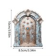 thumbnail image 3 of Price cut Fairys Doors For Trees Outdoor Miniature Fairys Door For Tree Decoration Fairys Garden Accessories, 3 of 5