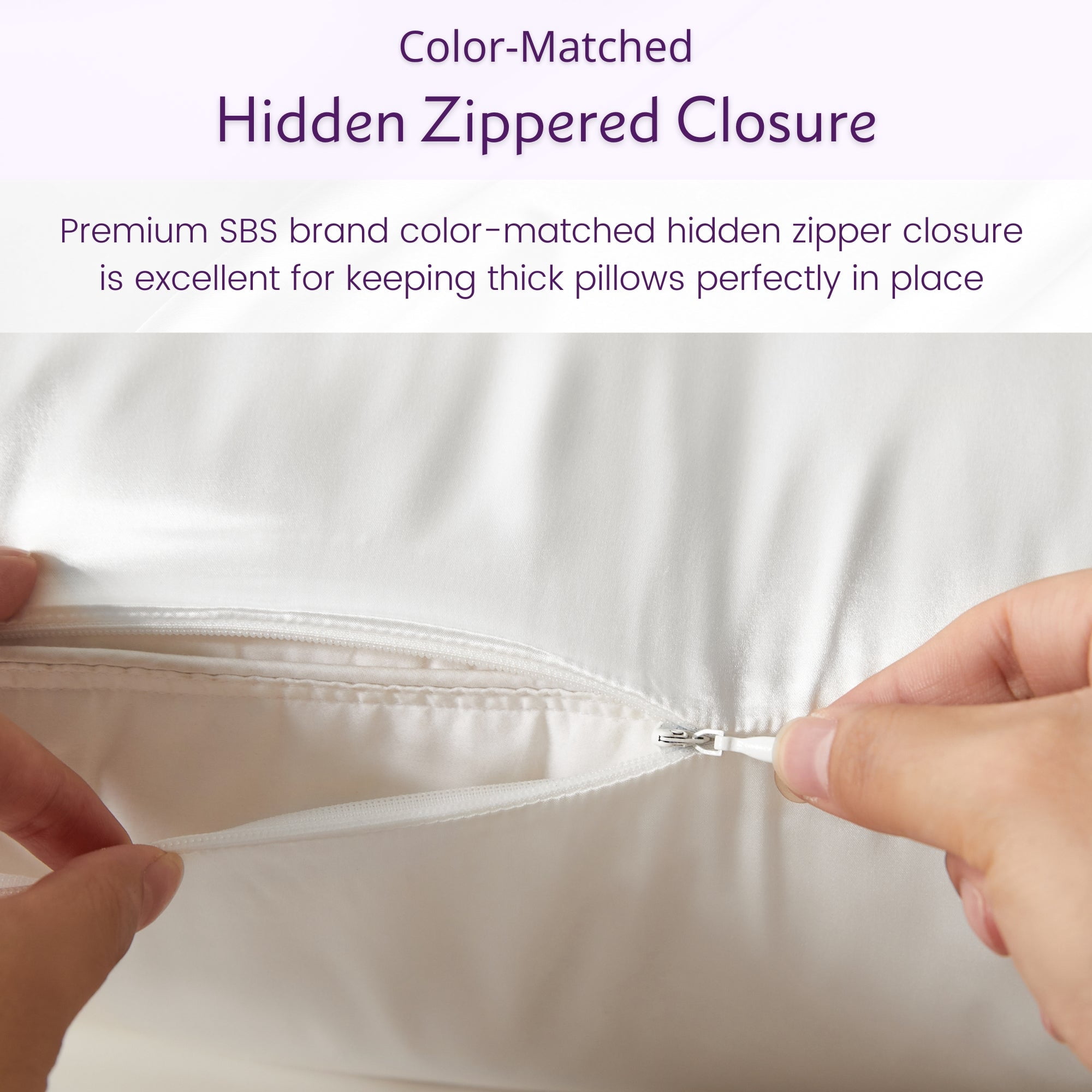 22 Momme Signature White/Plum Gift Sets