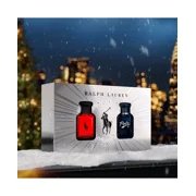 World of Polo by Ralph Lauren 2 PC Travel Set: 15 ml Red Polo Eau de Toilette + 15 ml Polo 67 Eau de Toilette