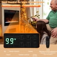 thumbnail image 4 of Inserto para chimenea eléctrica COSTWAY de 23 pulgadas y 1500 W con control remoto, 4 of 9