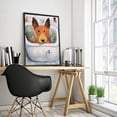 thumbnail image 2 of Nawypu Posters for Room Aesthetic Natalia Shaloshvili Animal Children's Room Decoration Driving Room De Artworks Canvas Poster Room Aesthetic Wall Art Prints Home Modern Decor Gifts Framed, 2 of 4