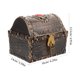 thumbnail image 5 of FELTECHELECTR Cofre del tesoro decorativo, cofre del tesoro vintage, cofre pirata, pequeño cofre de almacenamiento con cerradura y llave, 5 of 5