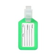 thumbnail image 1 of BKER 1 Pcs Luggage Tags 3.4x1.9 Inches Plastic Luggage Identifiers With Lanyard Name Tags Travel Accessories Waterproof ID Tags Multi Color Airplane Suitcase Labels, 1 of 6