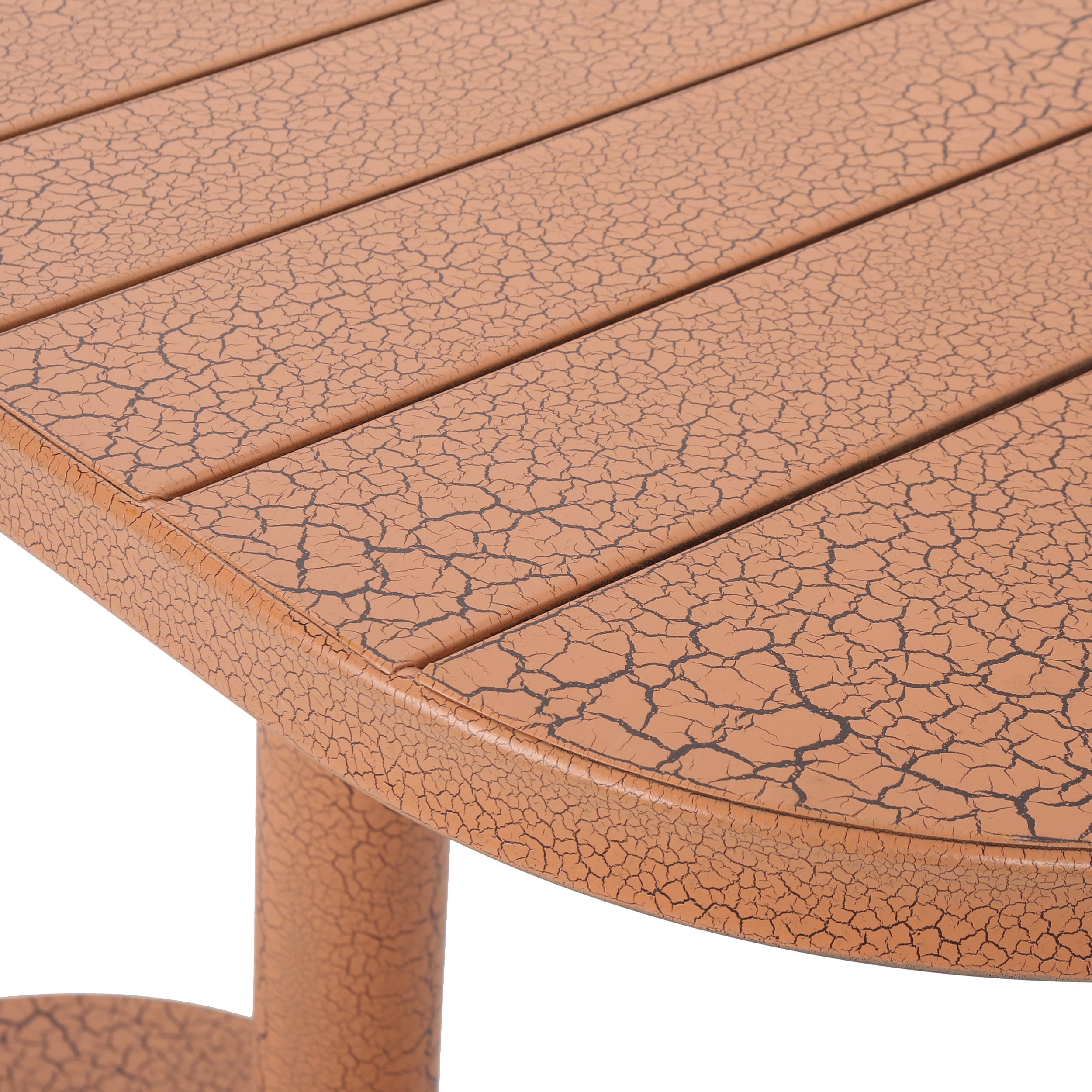 Patio Furniture Sets Porto Outdoor 3 Piece Crackle Orange Finished Iron Bistro Set Patio Furniture Sets Patio Furniture Accessories