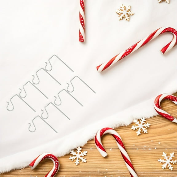 WEUVEB 100Pcs Metal Gutter Hooks Outdoor String Light Clips Weather Resistant Silver Hooks for Decorations