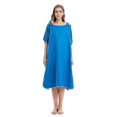 thumbnail image 2 of Toalla con capucha de microfibra para hombre y mujer, bata de secado rápido para nadar, Playa, viaje, bata de baño, albornoz, Poncho para Surf, Sauna y Playa, 2 of 5